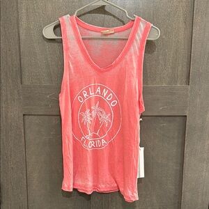 Orlando Florida Coral Tank Top
